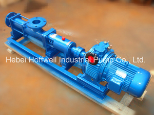 CE Approved G Slurry Mono Single Screw Pump